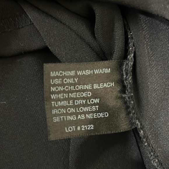 MIXIT Stretch Women’s Short Sleeve Black Top. Bunched In Chest Design. Size M - Picture 4 of 6